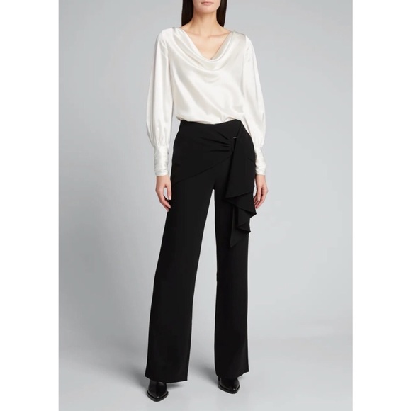 cinq a sept Pants - 🚨SOLD🚨NWT Cinq a Sept Connor Cascade Pants - Black